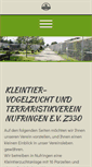 Mobile Screenshot of kleintier-vogelzuchtverein-nufringen.de